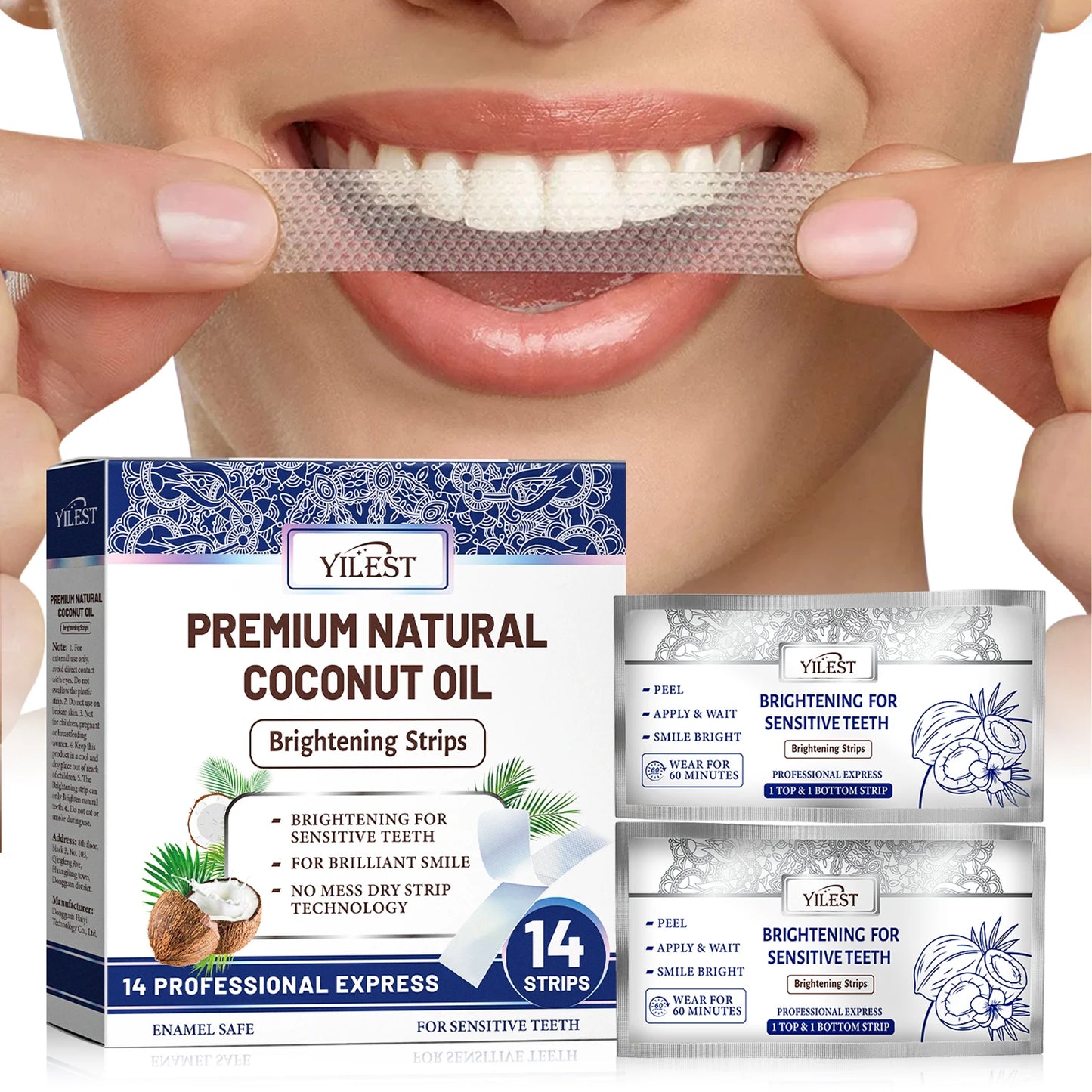 Teeth Whitening Strip (14 Strips)